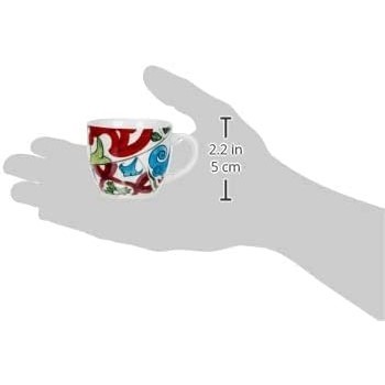 Acquista online Excelsa set 6 Tazzina caffe' con piattino mod. Lisbona cod.62715 Excelsa